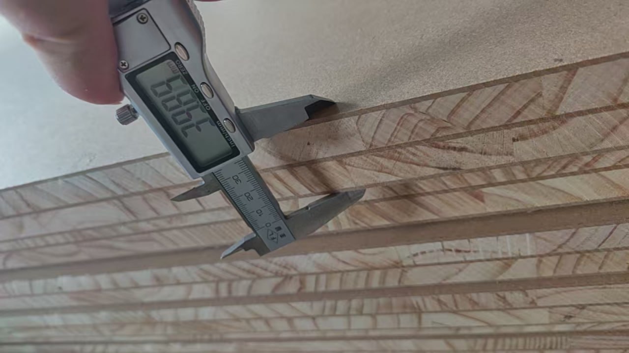 Blockboard Cross Section